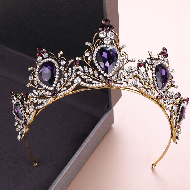 Women Accessories To Gift - Zarif Taç Başlığı Barok Vintage Tiara