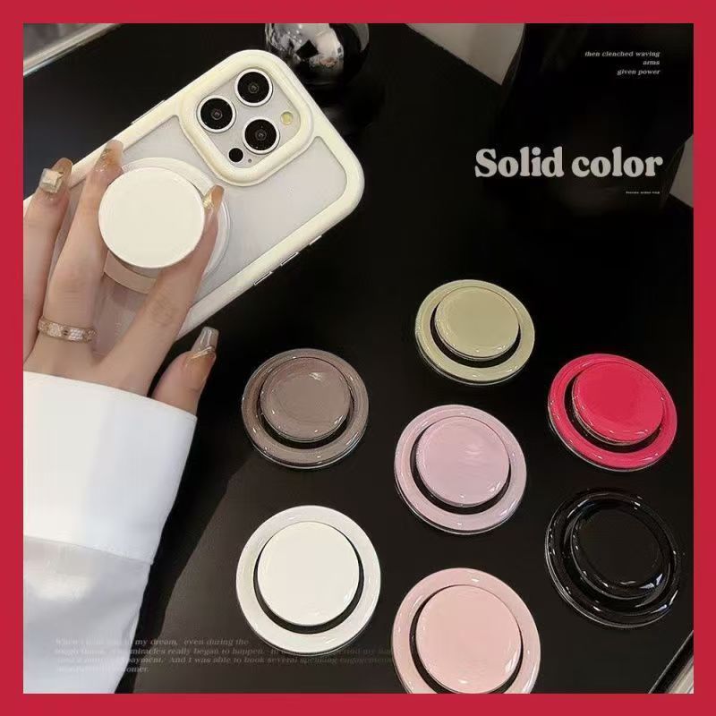Women Accessories To Gift - Tek Renkli Manyetik Telefon Tutucu Tok