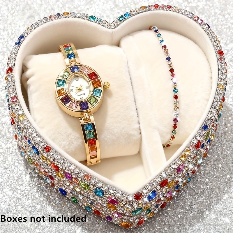 Women Accessories Gift Box - 2 adet zarif renkli taklidi kadın