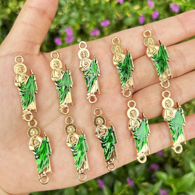 10 adet yeşil aziz Jude bilezi - Women Juda Accessories incelemesi ve fiyatı