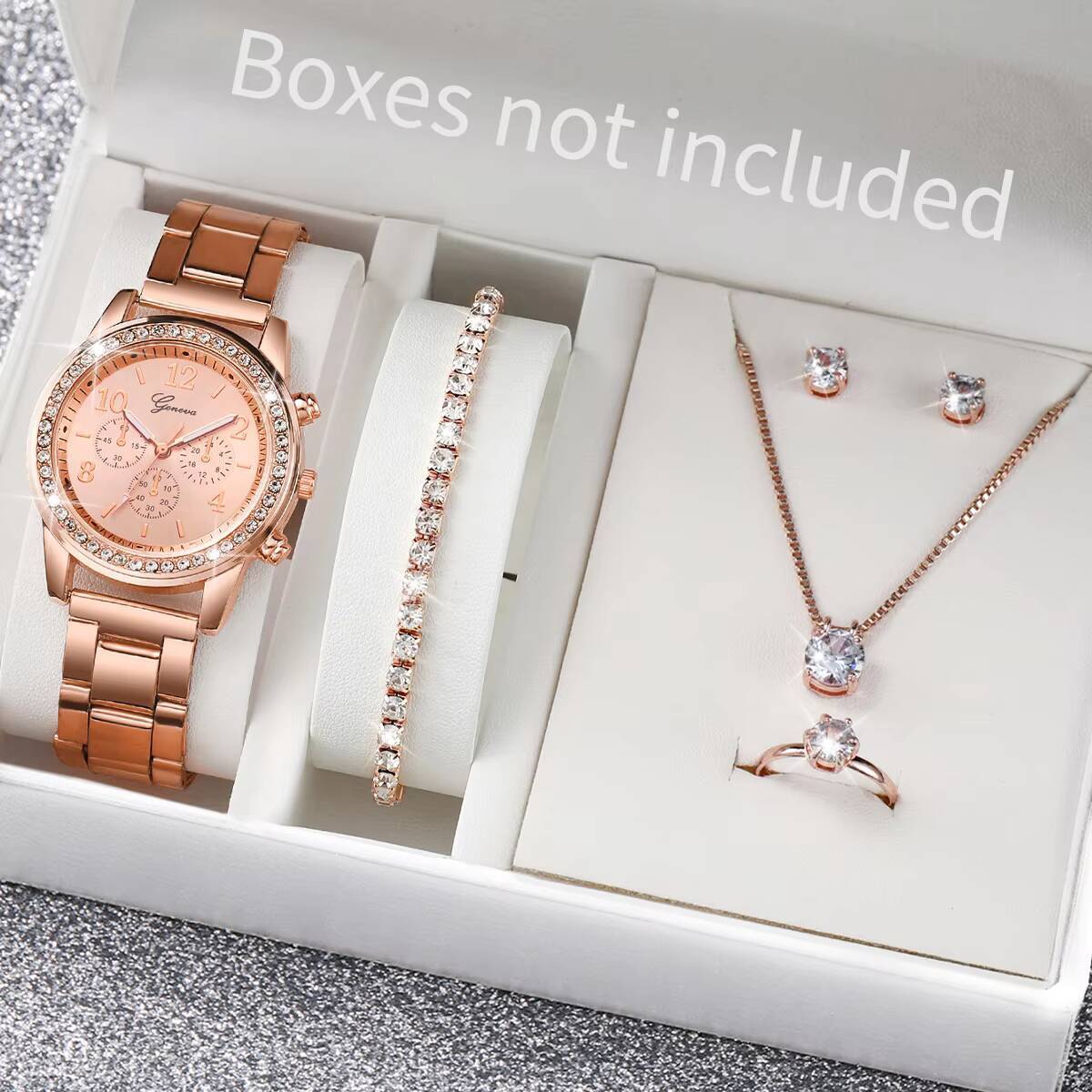 6 adet/takım moda taklidi kadı - Women Accessories Gift Box incelemesi ve fiyatı