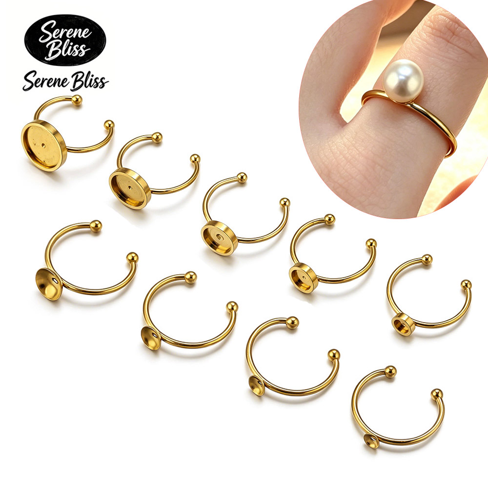 10 adet Paslanmaz Çelik Yuvarl - Ring Set Adjustable incelemesi ve fiyatı