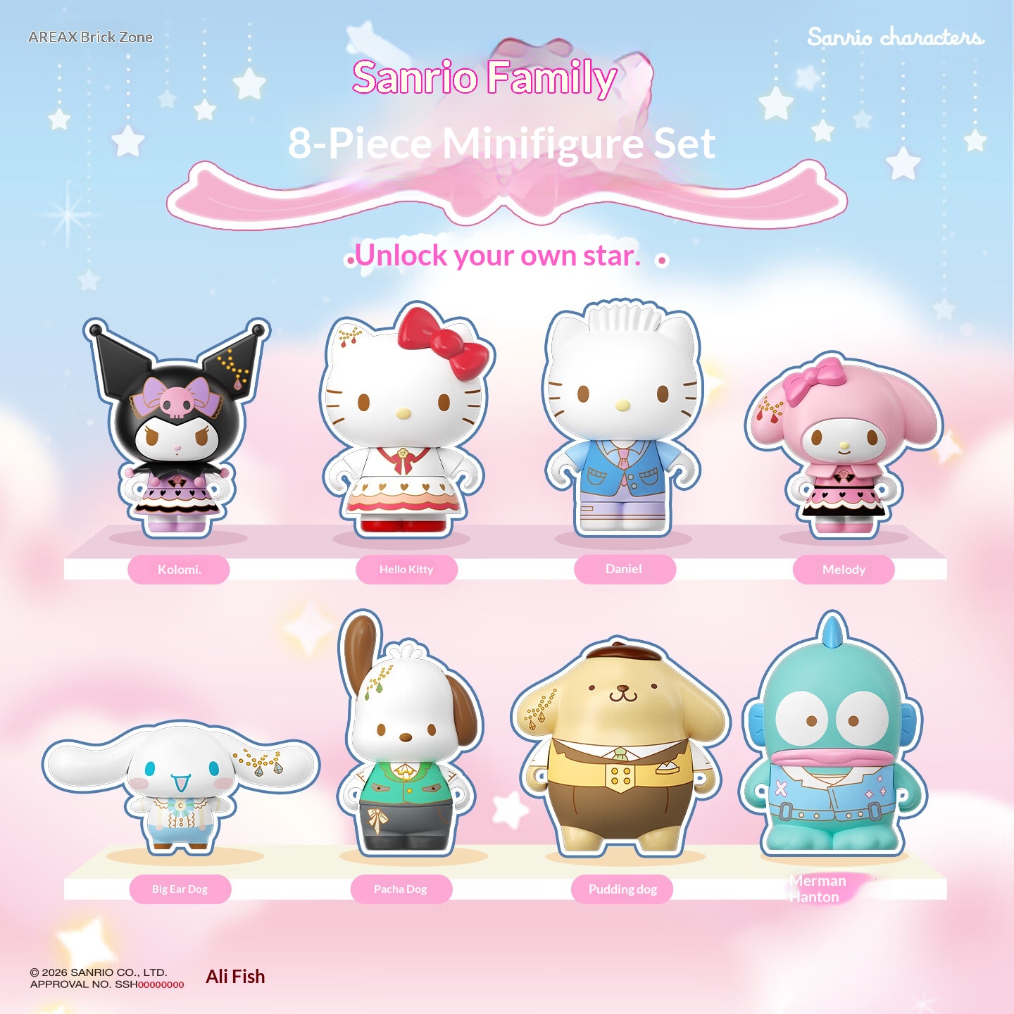 Areax Sanrio Karakterleri Yapı - Women Accessories Gift Box incelemesi ve fiyatı