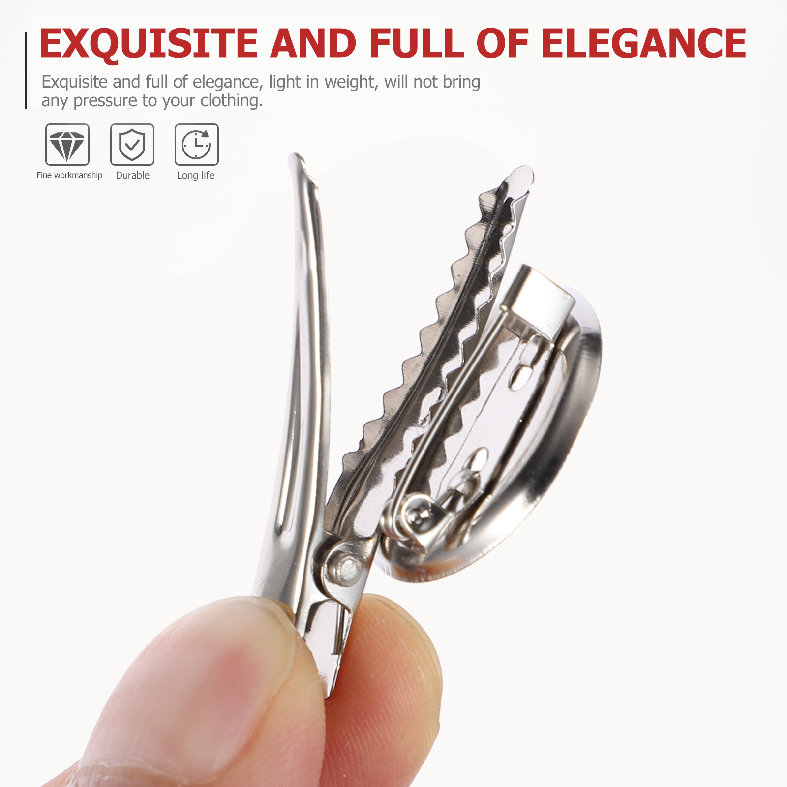 40 Adet Broş İğnesi Tepsi Klip - Women'S Clothing And Accessories incelemesi ve fiyatı