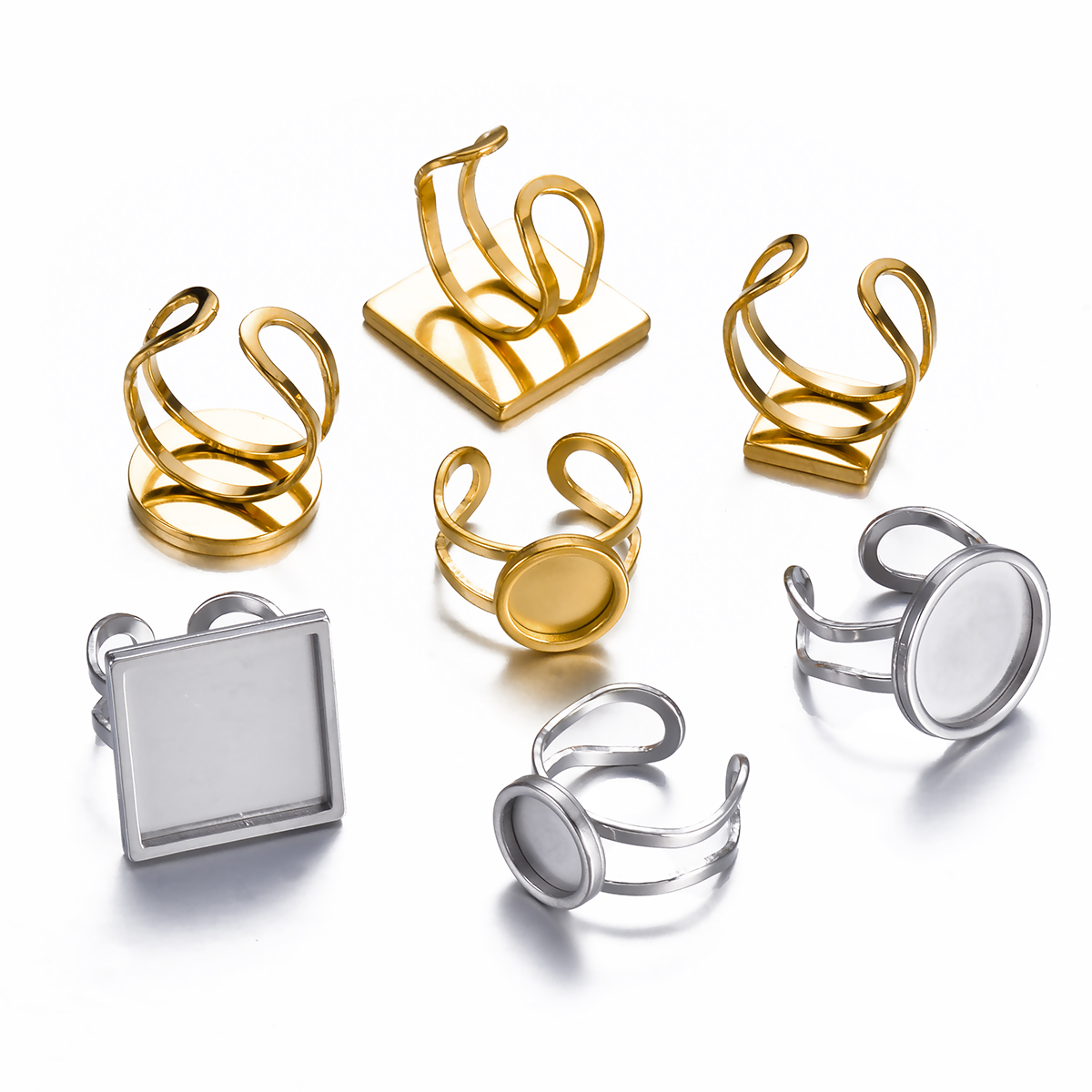 4 adet paslanmaz çelik ayarlan - Ring Set Adjustable incelemesi ve fiyatı
