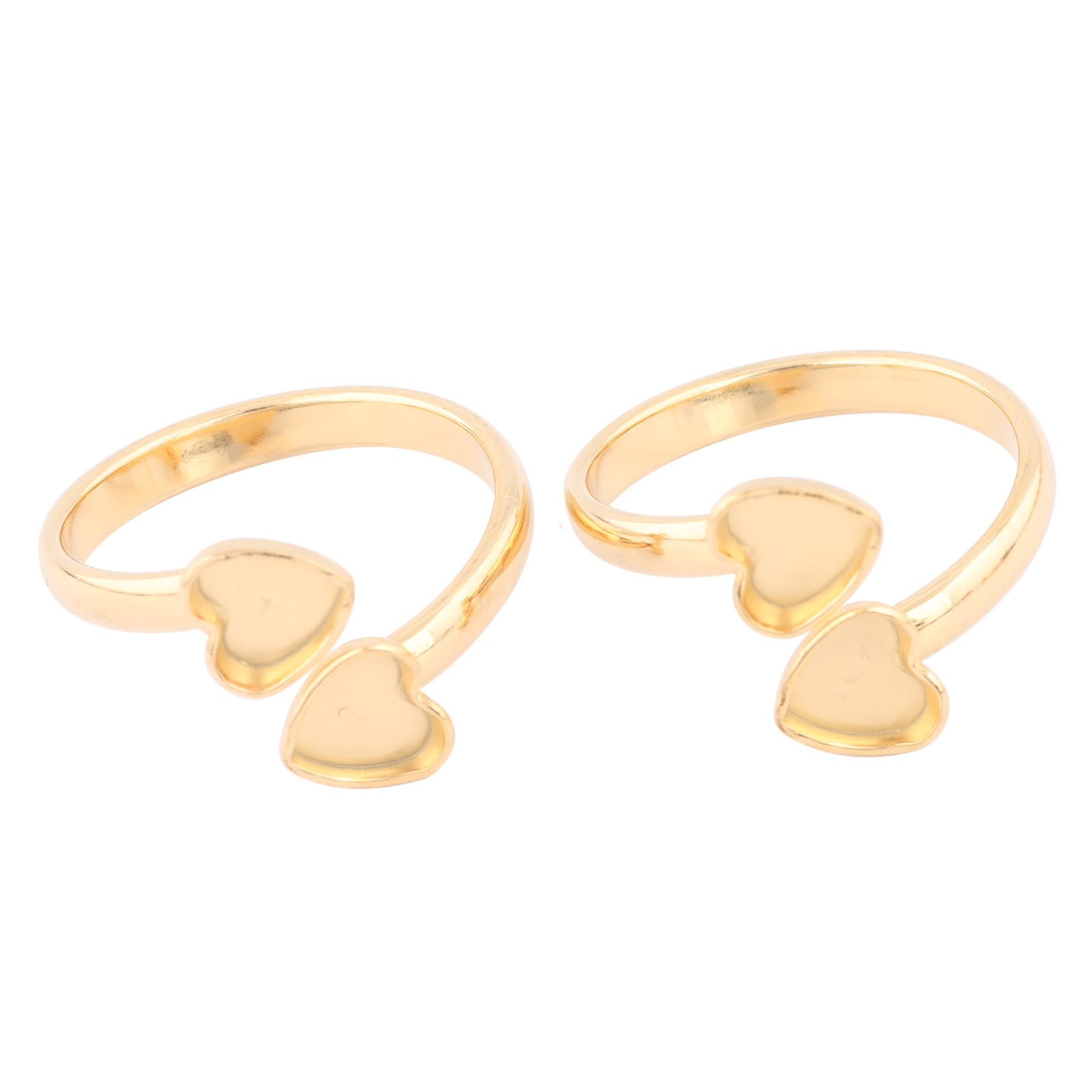 10 adet Paslanmaz Çelik Altın  - Ring Set Adjustable incelemesi ve fiyatı